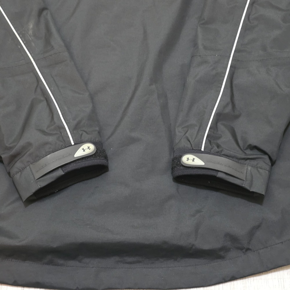 Under Armour Men's Sz Large Performance Golf Jacket DNA Windbreaker Rain Reflect - Picture 8 of 15